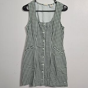 #46 Levis Houndstooth Sleeveless Dress  SIZE XS